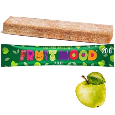 FRUIT MOOD baton batonik owocowy JABŁKO 20g