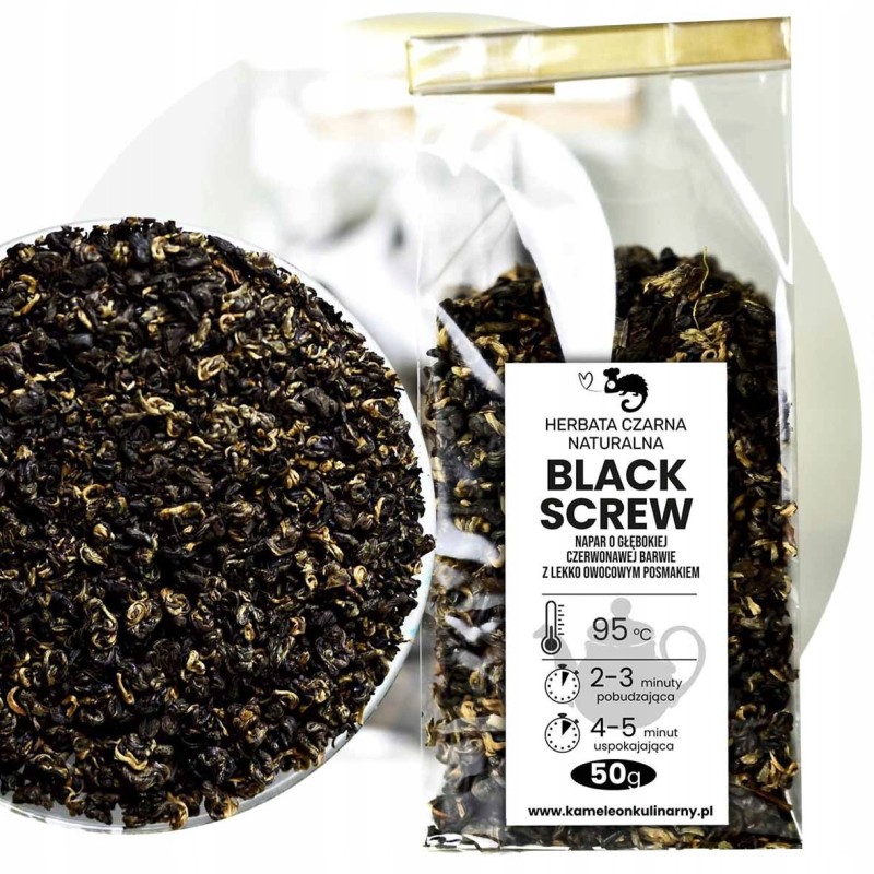 KAMELEON KULINARNY HERBATA CZARNA Premium naturalna BLACK