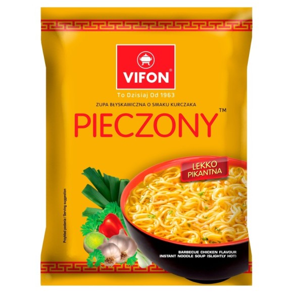 VIFON ZUPA BŁYSKAWICZNA zupka chińska KURCZAK PIECZONY 70g
