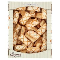 ŁAZANECZKI kruche  Ciastka z CIASTA  z FRANCUSK. 400g GRONA