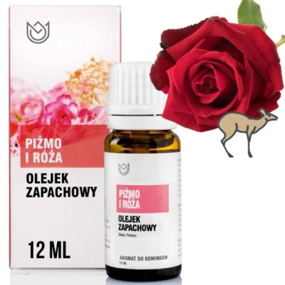 OLEJEK ZAPACHOWY wyjątkowy PIŻMO I RÓŻA 10ml piżmowy różany