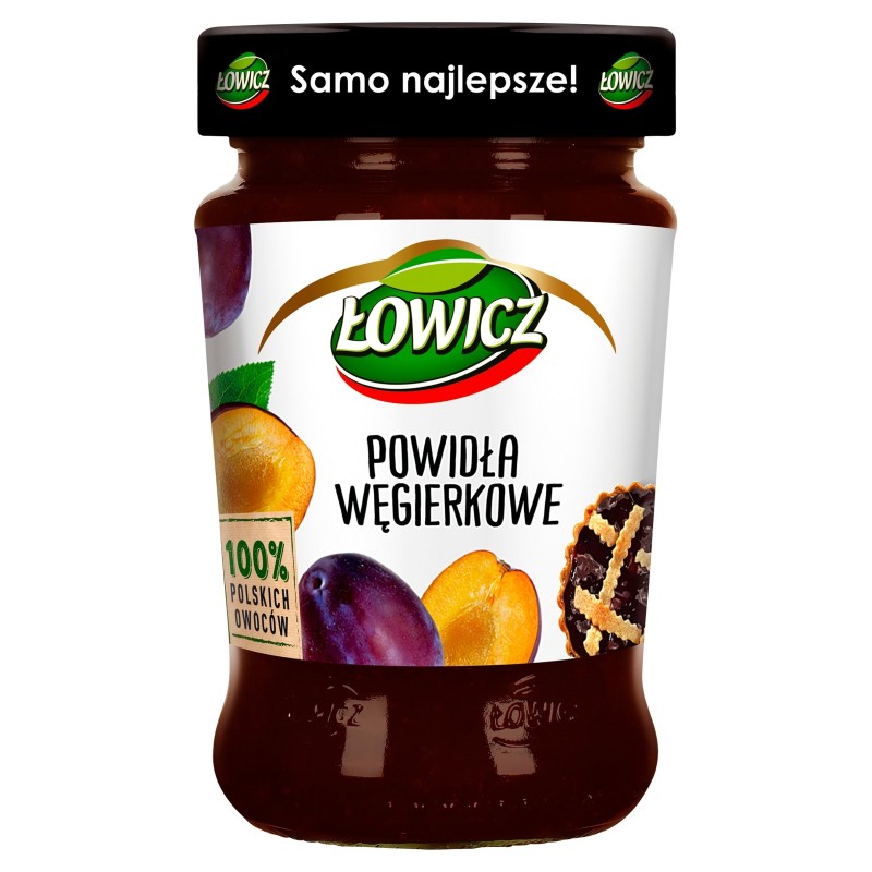 Łowicz DŻEM POWIDŁA WĘGIERKOWE ŚLIWOWE ze śliwek