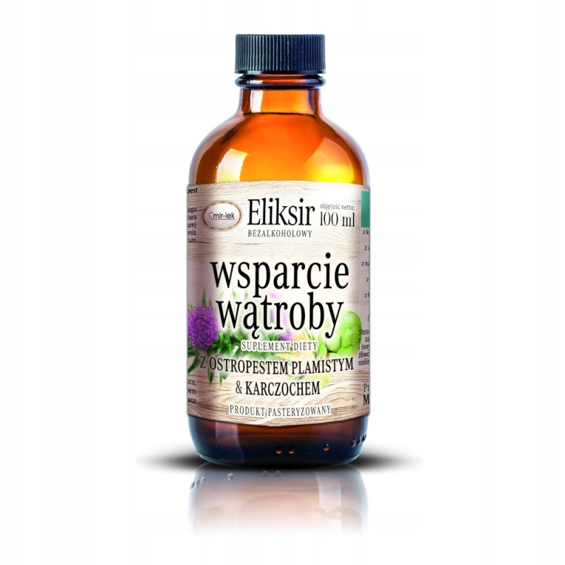 MIR-LEK eliksir bezalkoholowy WSPARCIE WĄTROBY OSTROPEST