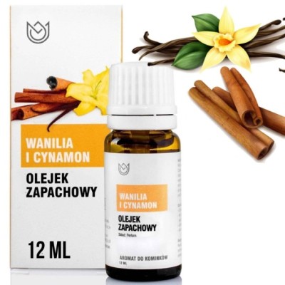 OLEJEK ZAPACHOWY eteryczny WANILIA I CYNAMON 12ml