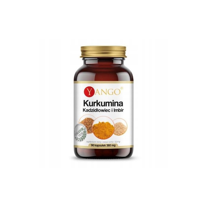 Yango KURKUMINA KADZIDŁOWIEC I IMBIR 90kaps. na ZDROWE